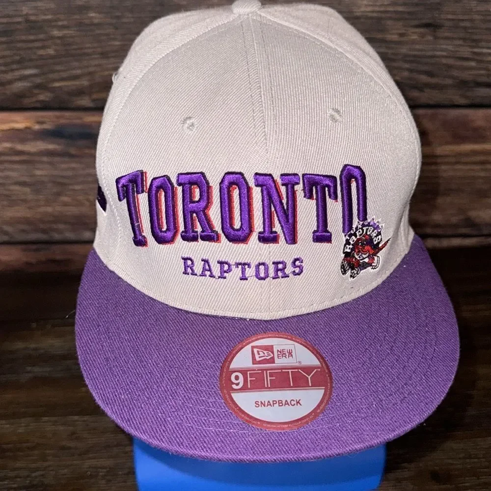 New Era 9Fifty Toronto Raptors Hardwood Classics SnapBack Hat